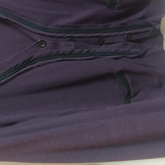 ❣️💫MARK DOWN💫❣️Banana Republic purple Cardigan - Picture 4 of 8